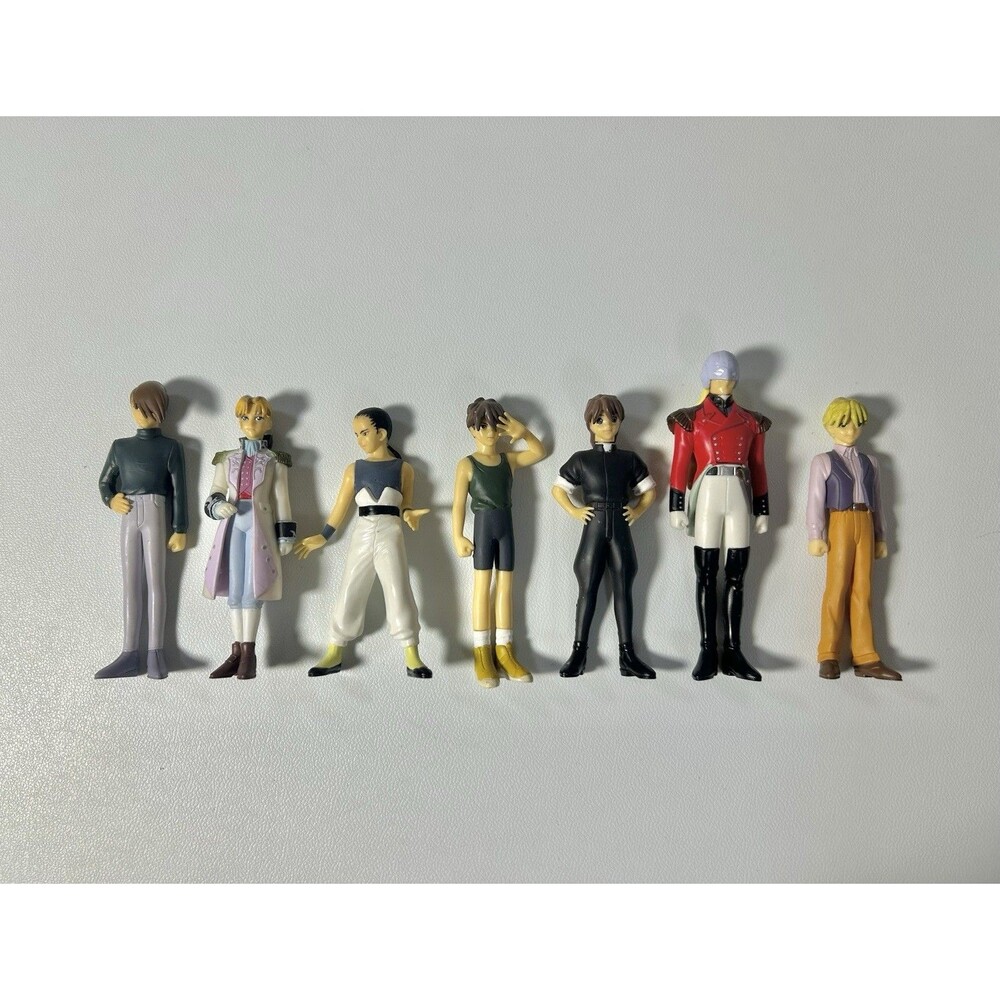 Bandai Mobile Suit Gundam Wing Hero Collection 7 Pilots Anime Toy Set 2000